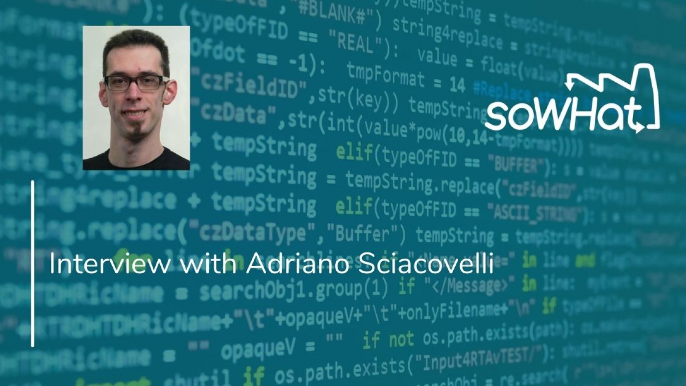Interview with Adriano Sciacovelli