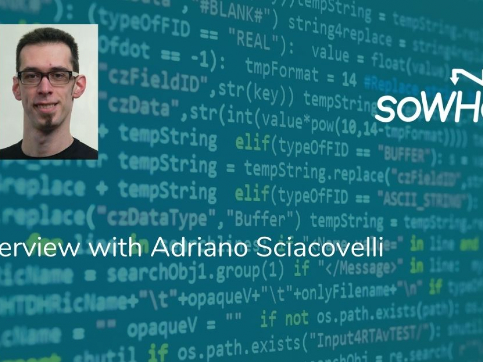 Interview with Adriano Sciacovelli